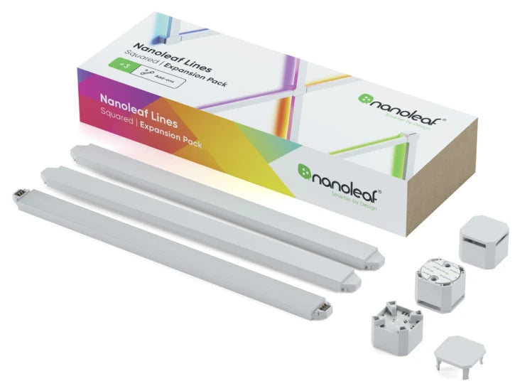 Додаткові панелі Nanoleaf Lines 90 Degrees Expansion Pack Apple HomeKit — 3 шт. (NL59E00-3SN00)
