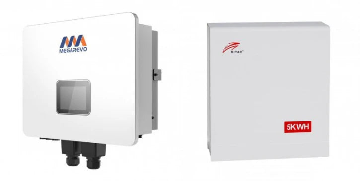 Комплект резервного живлення Megarevo R6KL1D-G2/BAT-5KWH-51.2V