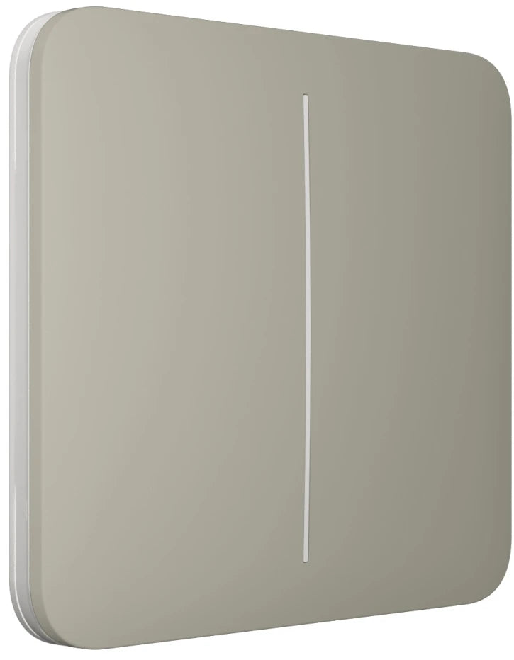 Вимикач Ajax LightSwitch 2-клавішний Olive