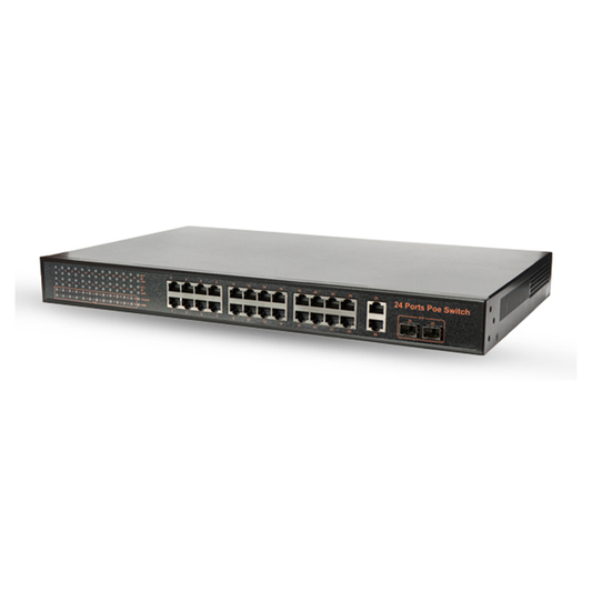 Комутатор Tecsar TS-2422sfp Black