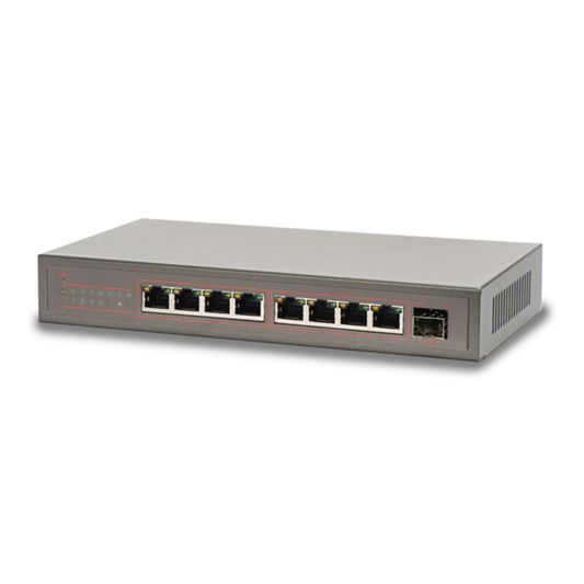 Комутатор Tecsar TS-81sfp Black