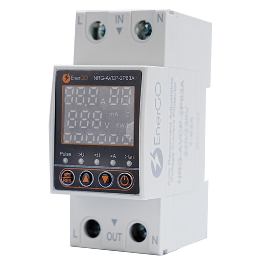 Реле напруги EnerGo NRG-AVCP-2P63A