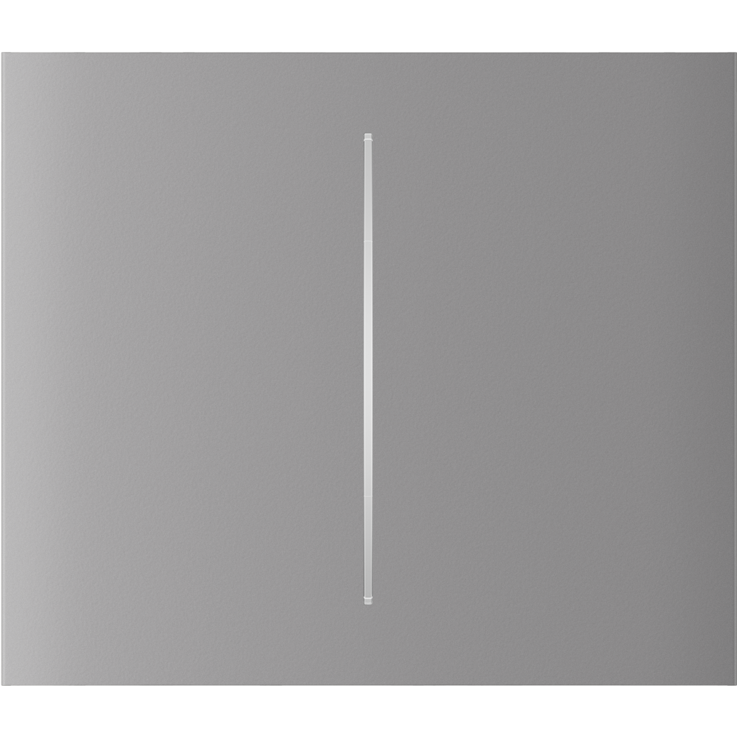 Центральна кнопка для двоклавішного вимикача Ajax CenterButton (2-gang) vertical Fog