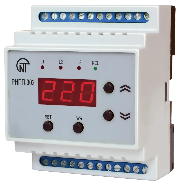 Реле напруги Новатек РНПП-302 White (NTRNP3020)