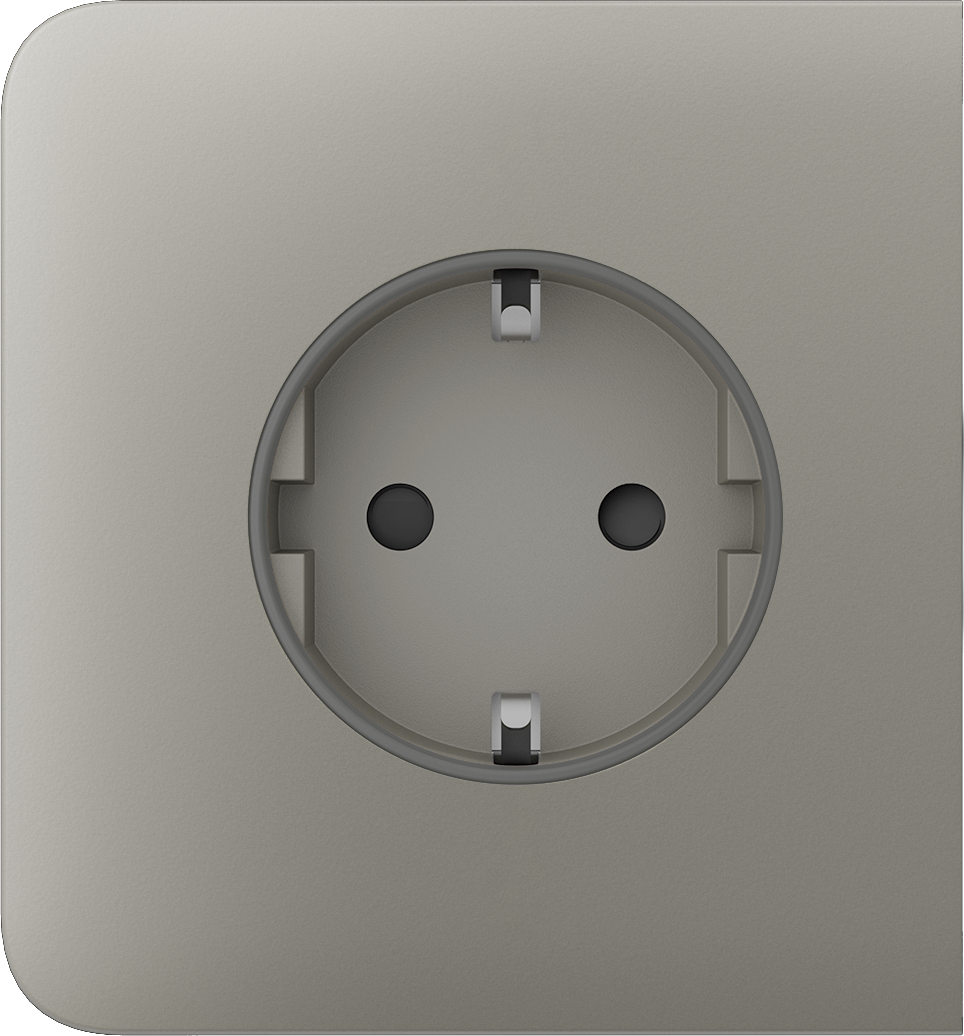 Бічна панель для вбудованої розетки Ajax SideCover (basic) Olive