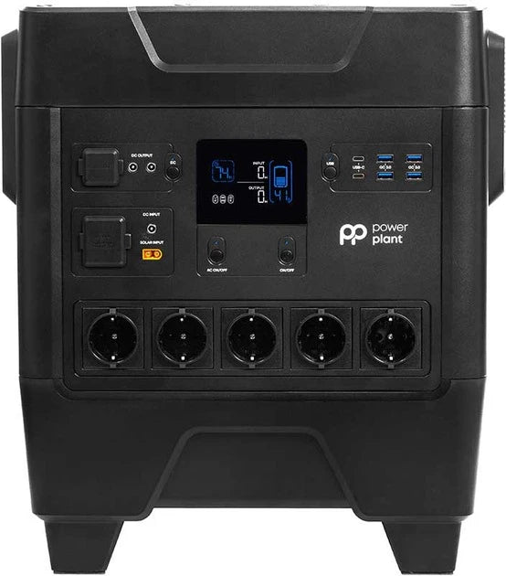 Зарядна станція PowerPlant HS3600 /3600 Вт/3248 Вт⋅г/LiFePO4 (PB930876)