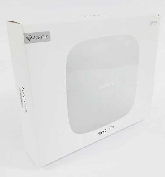 (Уцінка) Інтелектуальна централь Ajax Hub 2 (4G) White