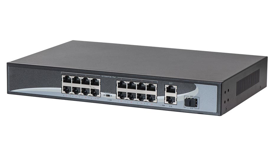(Уцінка) POE комутатор HongRui HR901-AF-1621GS 19-портовий