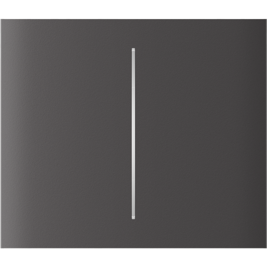 Центральна кнопка для двоклавішного вимикача Ajax CenterButton (2-gang) vertical Grey