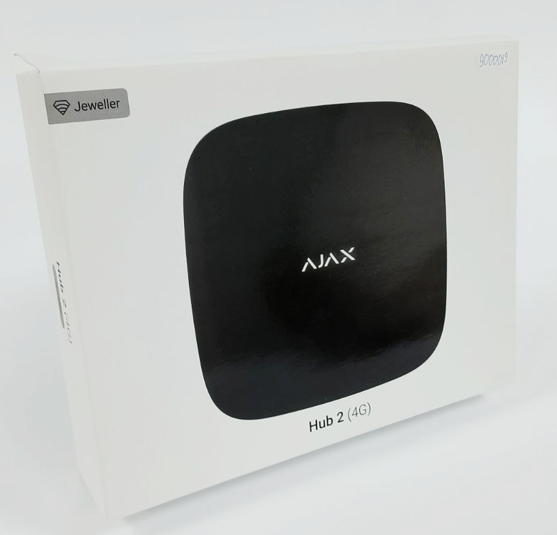 (Уцінка) Інтелектуальна централь Ajax Hub 2 (4G) Black