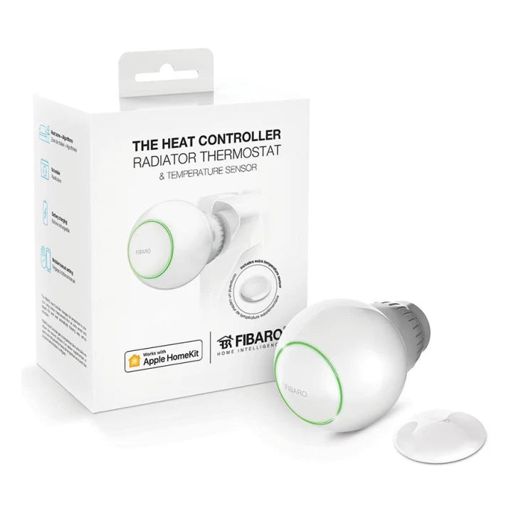 Радіаторний термостат Fibaro Heat Controller Starter Pack для Apple HomeKit (FIB_FGBHT-001-START)