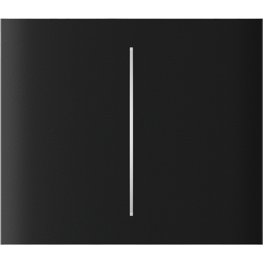 Центральна кнопка для двоклавішного вимикача Ajax CenterButton (2-gang) vertical Black