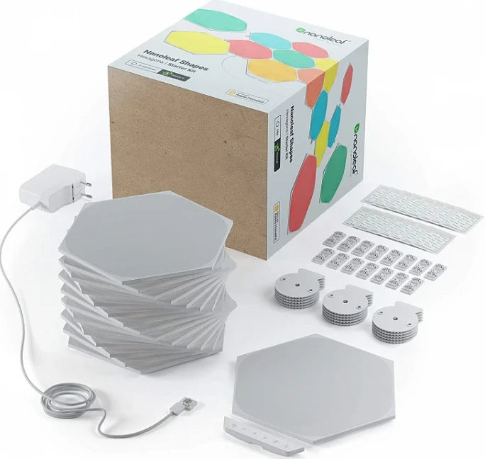 Розумна система освітлення Nanoleaf Shapes - Hexagon Starter Kit - 15 шт.