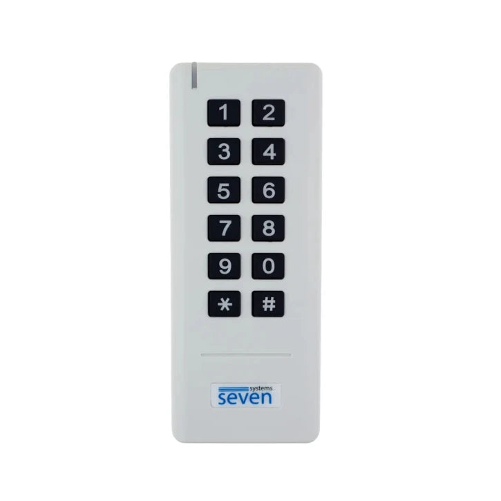 Бездротова клавіатура з вбудованим зчитувачем SEVEN LOCK SK-7712w SEVEN 15454-1