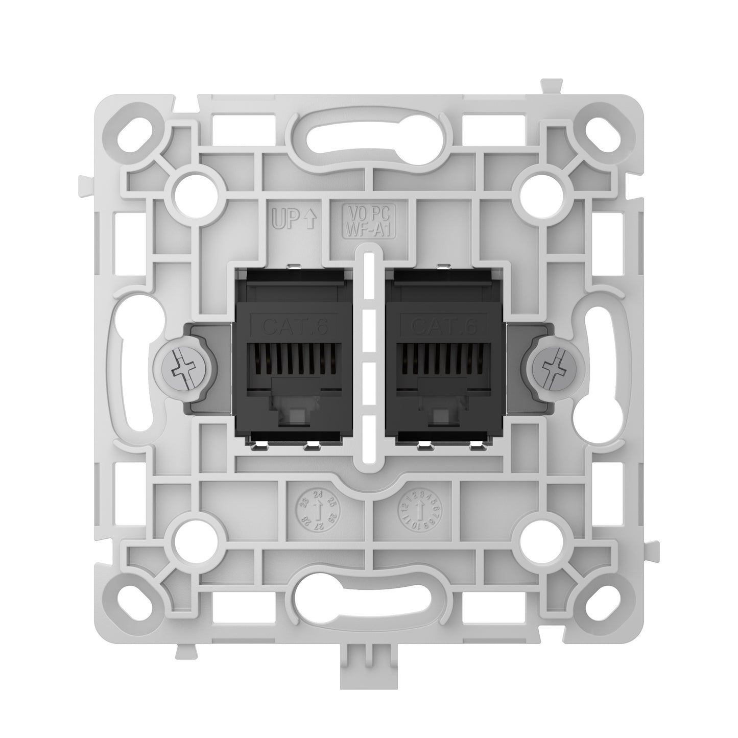 Механізм розетки Ajax OutletCore (LAN) Black (128846.165.BL)