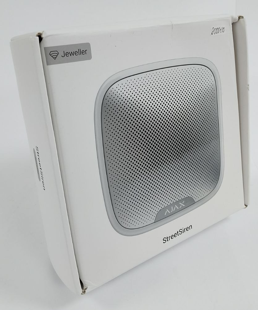 (Уцінка) Бездротова вулична сирена Ajax StreetSiren White