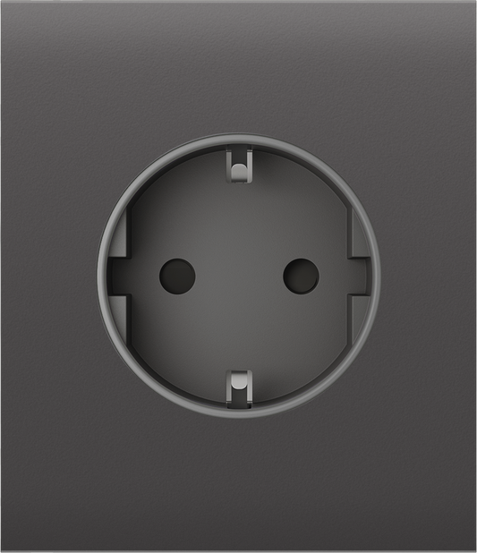 Центральна панель для вбудованої розетки Ajax СenterCover (basic) Grey