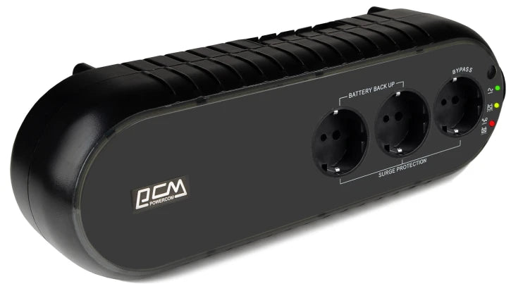 ДБЖ Powercom WOW-500U 3хEURO Schuko, ABM, USB