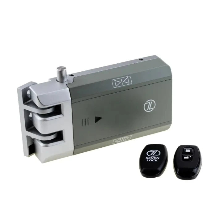 Розумний замок невидимка SEVEN Lock SL-7709 Grey