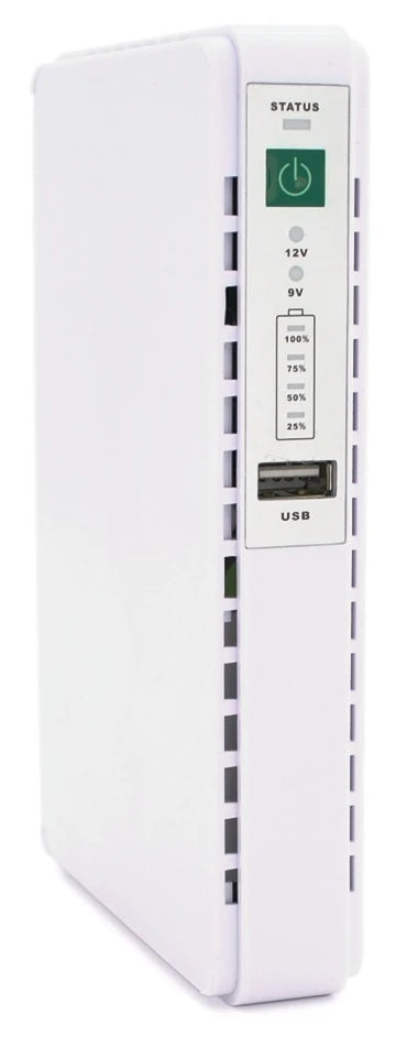 ДБЖ для роутера Voltronic PON/POE-430P, 5/9/12V, 1A, 4x2200MAh (160х28х105 мм) White (POE-430P)