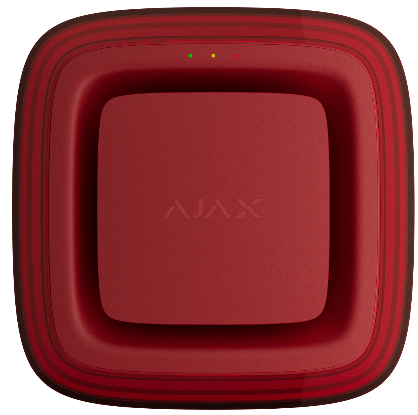 Бездротовий адресний пожежний оповіщувач світлозвуковий Ajax EN54 FireProtect (Sounder/VAD) Jeweller Red (118601.279.RD1)